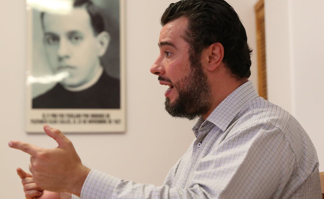 Mario Patrón, Director del Centro de Derechos Humanos Miguel Agustín Pro Juárez (BERENICE FREGOSO. EL UNIVERSAL)