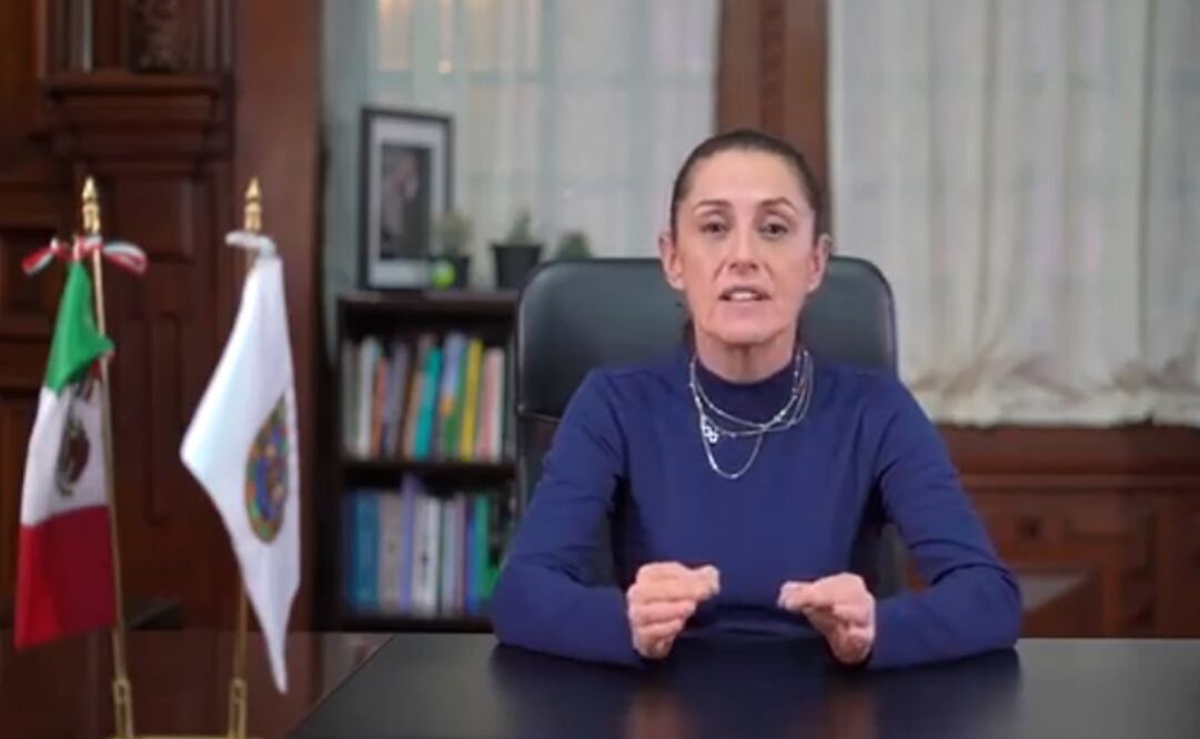 "Di la instrucción clara y precisa de evitar una provocación", señaló en redes sociales la jefa de gobierno. FOTO: captura de pantalla