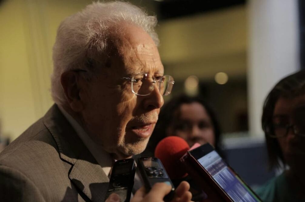 Basilio González Núñez, presidente de la Conasami, informó que a raíz del incremento a la gasolina en el país el salario mínimo ha tenido una pérdida de alrededor de 4%. Foto: Alejandra Leyva/EL UNIVERSAL