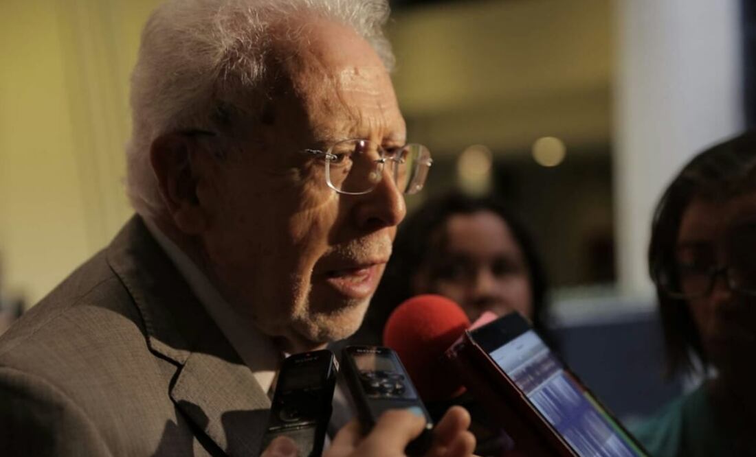 Basilio González Núñez, presidente de la Conasami, informó que a raíz del incremento a la gasolina en el país el salario mínimo ha tenido una pérdida de alrededor de 4%. Foto: Alejandra Leyva/EL UNIVERSAL