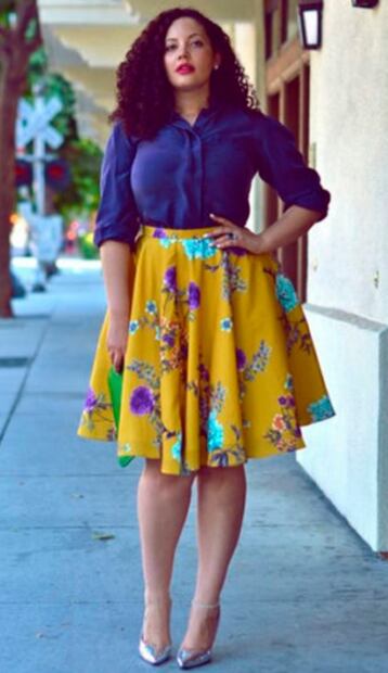 Las faldas favoritas para resaltar tu cuerpo curvy