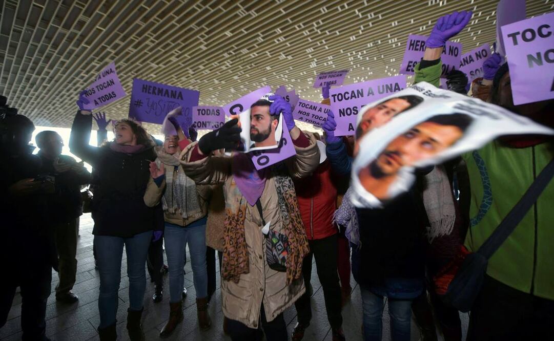 Este caso provocó una gran movilización social a favor de la víctima y en contra de la violencia machista en España (Foto: EFE)