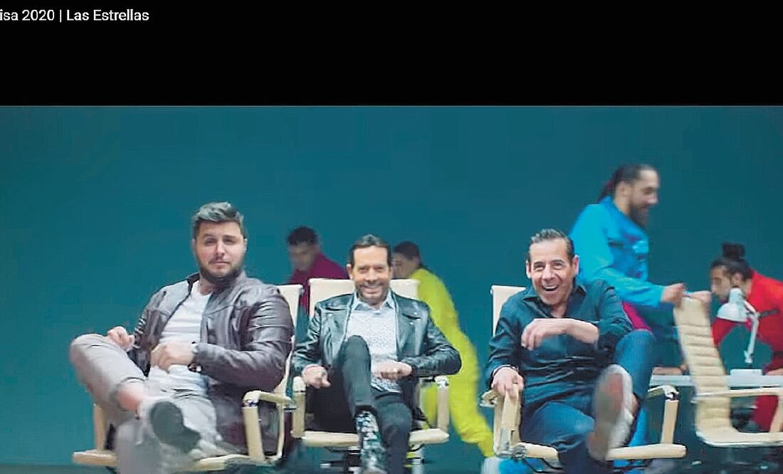 En el comercial aparecen diversos artistas de la empresa. Foto/TWITTER