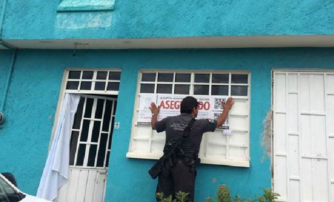 Aspecto del operativo, cortesía de PGR