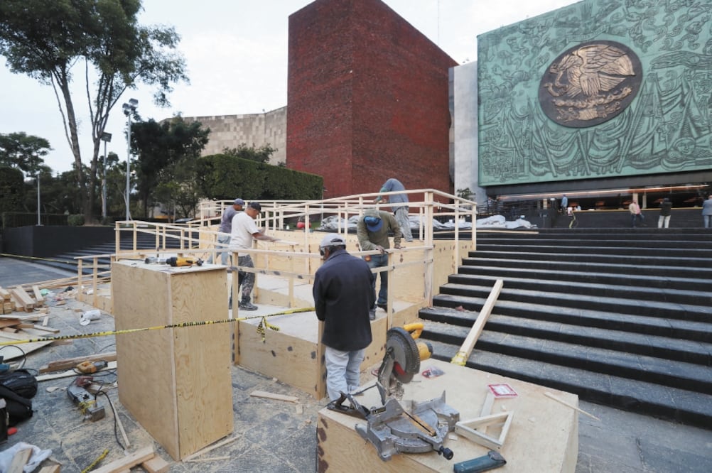 Seguridad extrema. Algunos de jefes de Estado e invitados especiales llegarán a México con sus propios equipos de seguridad. Foto: GERMÁN ESPINOSA. EL UNIVERSAL