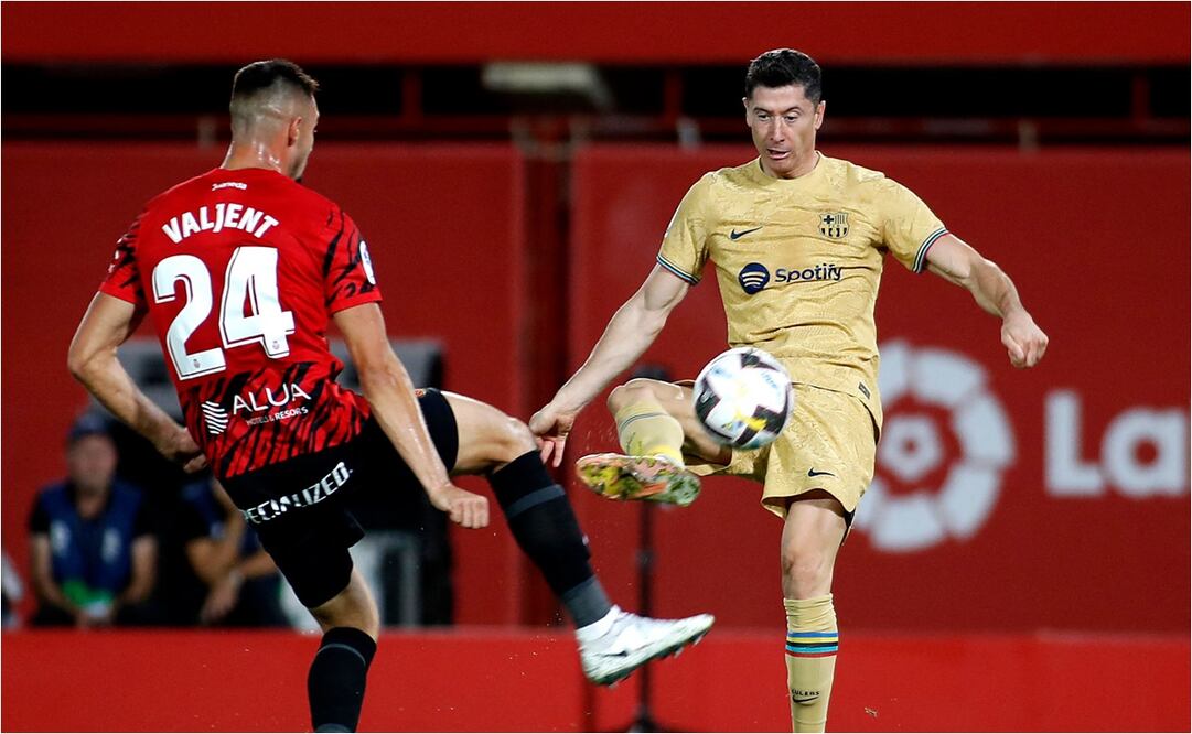 Barcelona es líder de La Liga tras superar al Mallorca de Javier Aguirre / FOTO: AFP