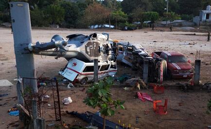 "El Bronco" ora por víctimas del desplome de helicóptero en Oaxaca