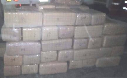 Incautan dos toneladas de marihuana en Coahuila