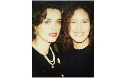 Lucía Méndez y Selena, unidas por un vestido