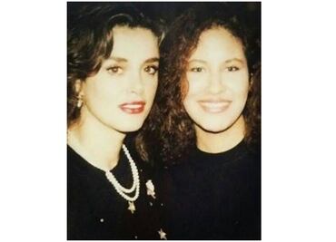 Lucía Méndez y Selena, unidas por un vestido