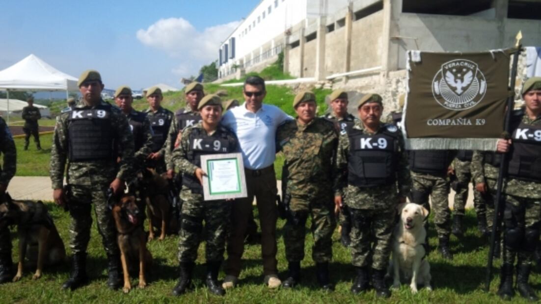 Ponciano, el creador de perros policía