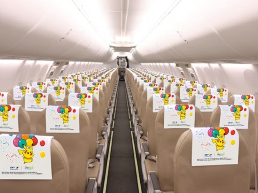 FOTOS: Así es el nuevo avión de Pikachu