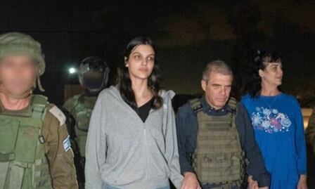 Gobierno de Israel publica primera imagen de las rehenes estadounidenses liberadas por Hamas