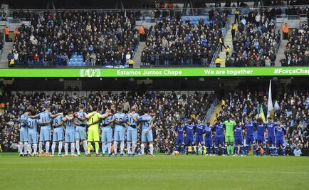 City y Chelsea guardan minuto de silencio por club Chapecoense
