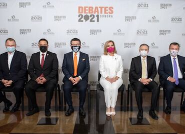 Candidatos poco informados y pésima transmisión; así se realizó el primer debate en Sonora