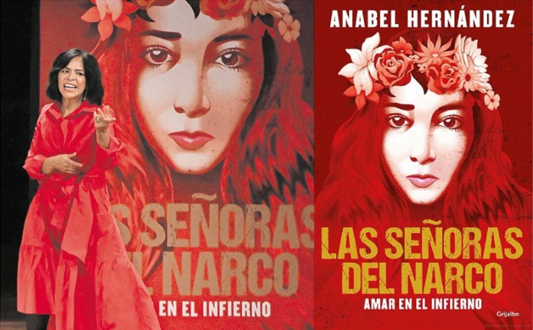 Anabel Hernández en la presentación de Las señoras del narco: amar en el infierno. Crédito: Marío Jaso/ Cuarto Oscuro