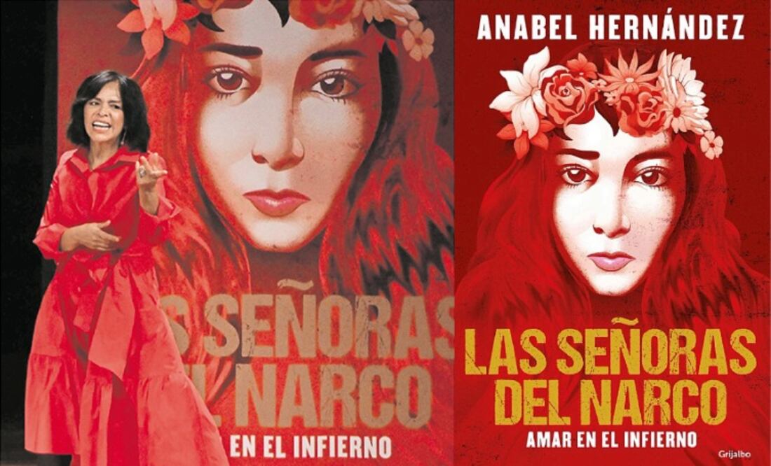Anabel Hernández en la presentación de Las señoras del narco: amar en el infierno. Crédito: Marío Jaso/ Cuarto Oscuro