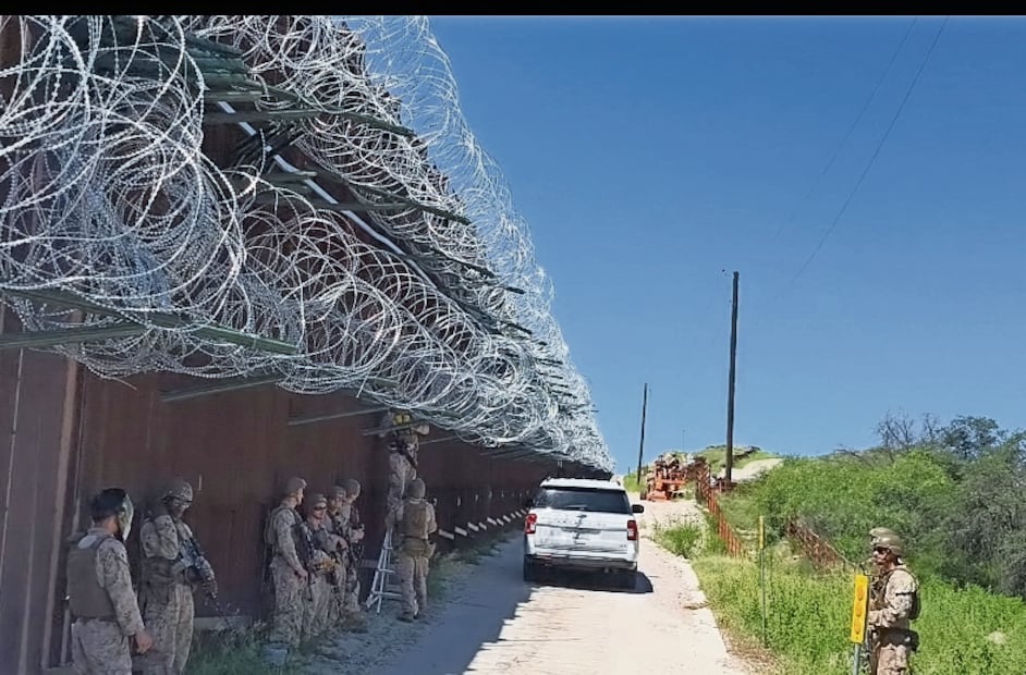 Más de 8 mil militares están desplegados con la JTF-SB en un terreno que abarca aproximadamente 3.145 kilómetros de la frontera sur. Foto: ARCHIVO EL UNIVERSAL
