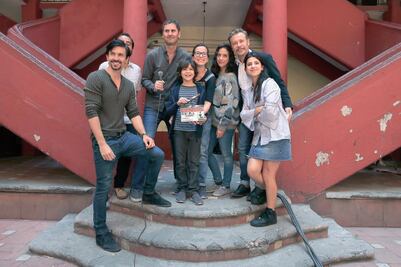 Roban un vagón del Metro para película