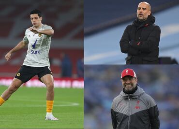 Pep Guardiola y Jurgen Klopp envían mensaje a Raúl Jiménez