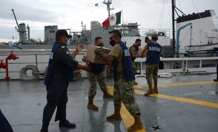 México envía mil 729 toneladas de ayuda humanitaria a los damnificados de Haití
