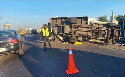 Reportan 5 heridos por accidente en la México-Toluca a la altura de Plazas Outlet