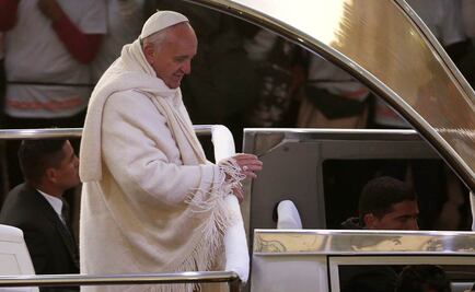 El Papa, agitado y mareado en visita a Bolivia
