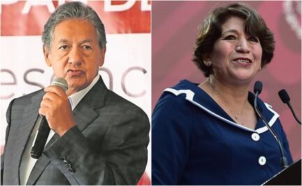 Higinio Martínez felicita a Delfina Gómez, quien ganó encuesta de Morena en Edomex