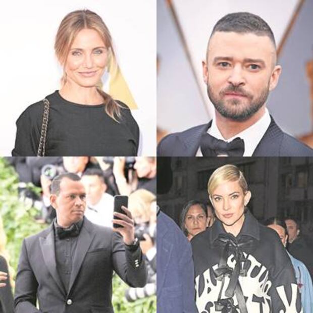 Son amigos, son famosos y ¡comparten ex!