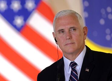 "Si no pueden migrar legalmente, no vengan", dice Pence al iniciar gira por Latinoamérica