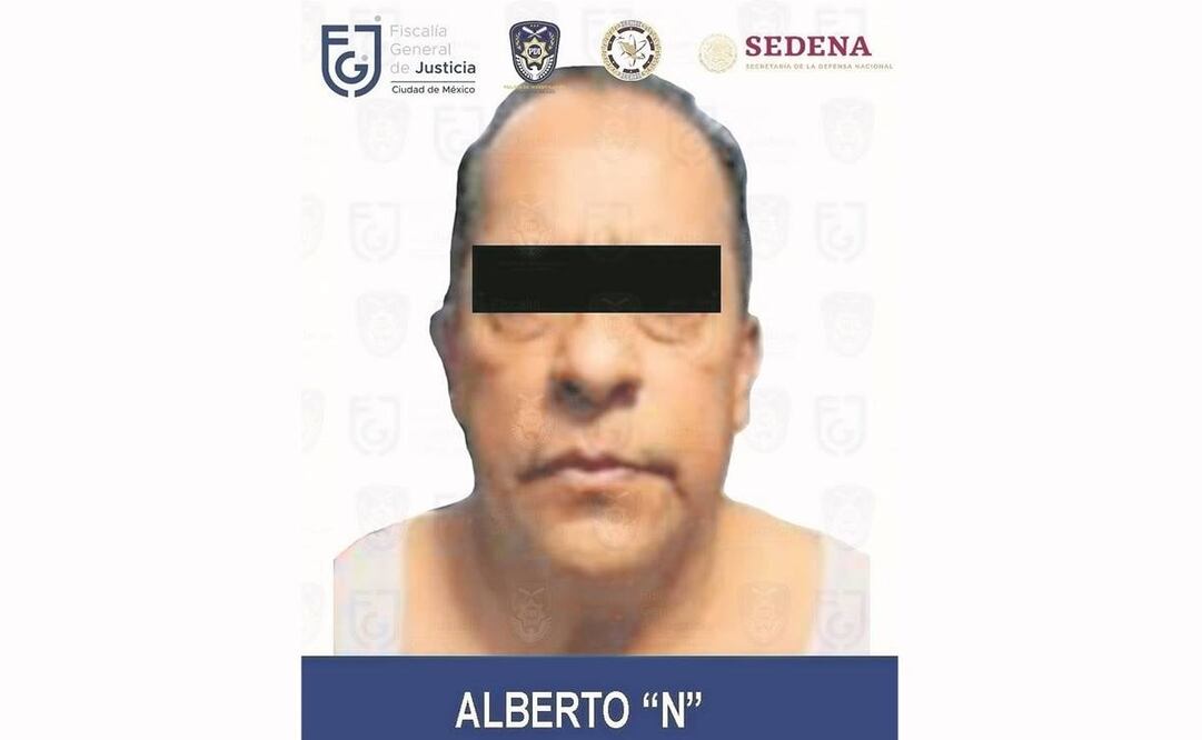 Alberto Ramírez fue detenido durante un cateo en un inmueble de la colonia Morelos. Foto: Especial