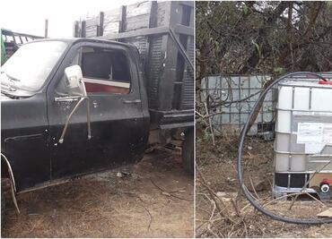 Decomisan 33 mil litros de hidrocarburo en Hidalgo