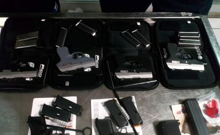 Asegura Sedena armas en Tamaulipas procedentes de EU