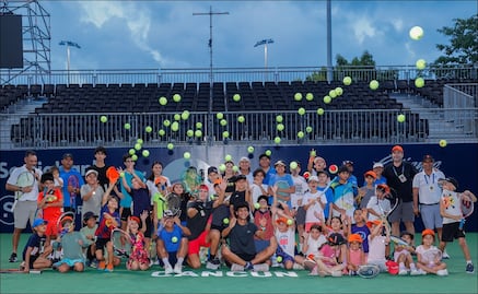 Stan Wawrinka y Rodrigo Pacheco protagonizan el Kids Day del Cancun Open 2026