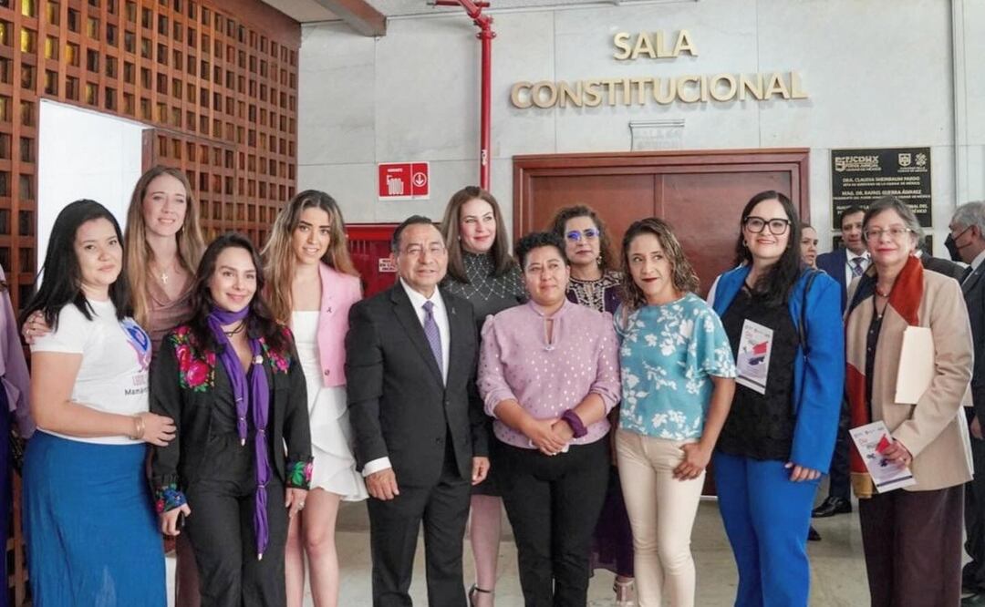 Fundación María Teresa Ealy Díaz A.C. reconoce trabajo del TSJ CDMX contra la violencia de género. Foto: Especial