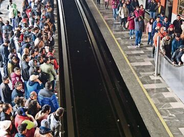 Falla eléctrica afecta otra vez la Línea 2 del Metro