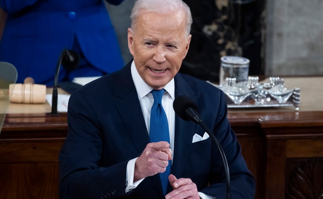 La lista de invitados para el discurso sobre el Estado de la Unión del presidente Joe Biden dice mucho sobre en qué quieren centrarse demócratas y republicanos en esta temporada electoral. Foto: EFE
