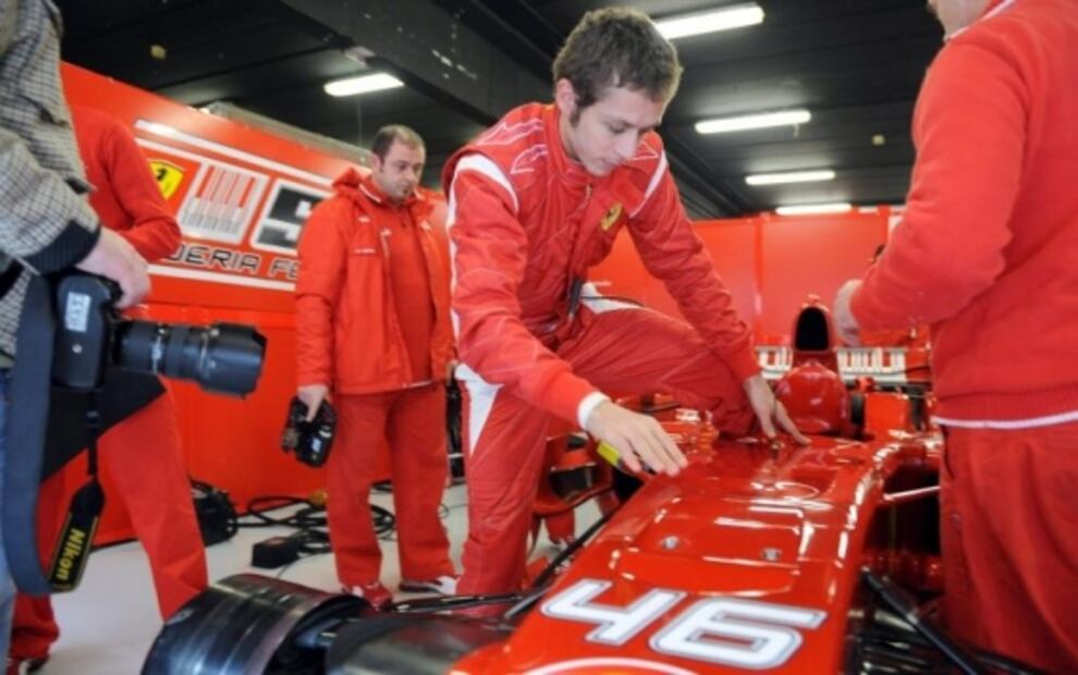 Valentino Rossi y Ferrari: cuando un campeón de Moto GP casi conduce en la F1