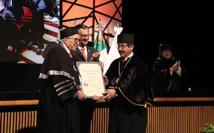 UAT confiere Doctorado Honoris Causa a David Kershenobich; destacan trayectoria científica y humanista del secretario de Salud