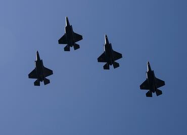 Velocidad, sigilo y letalidad, así son los aviones caza que EU enviará a base aérea de Puerto Rico; sube tensión con Venezuela