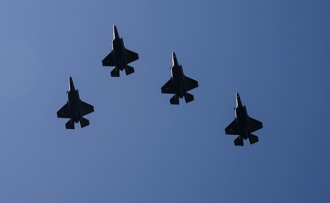 El presidente de Estados Unidos, Donald Trump, enviará 10 aviones de combate F-35 a Puerto Rico como parte de su guerra contra los cárteles de la droga. Foto: AFP