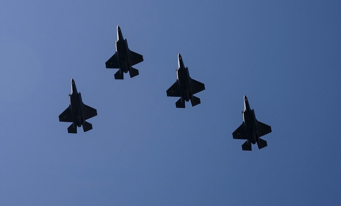 El presidente de Estados Unidos, Donald Trump, enviará 10 aviones de combate F-35 a Puerto Rico como parte de su guerra contra los cárteles de la droga. Foto: AFP