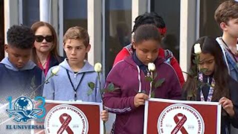Conmemoran primer aniversario de masacre en escuela de Florida