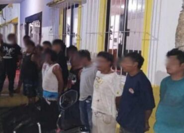 Policía de Yucatán frustra enfrentamiento entre presuntos pandilleros; detienen a 18 personas