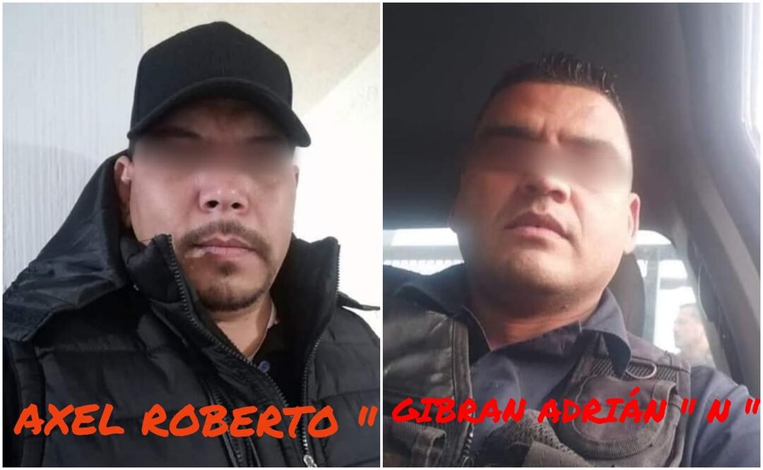 Los tres acusados eran policías municipales; se trata del ex comandante Gibrian "N" y dos de ellos,  Juan Carlos "N" y Roberto Javier "N". Foto: Especial