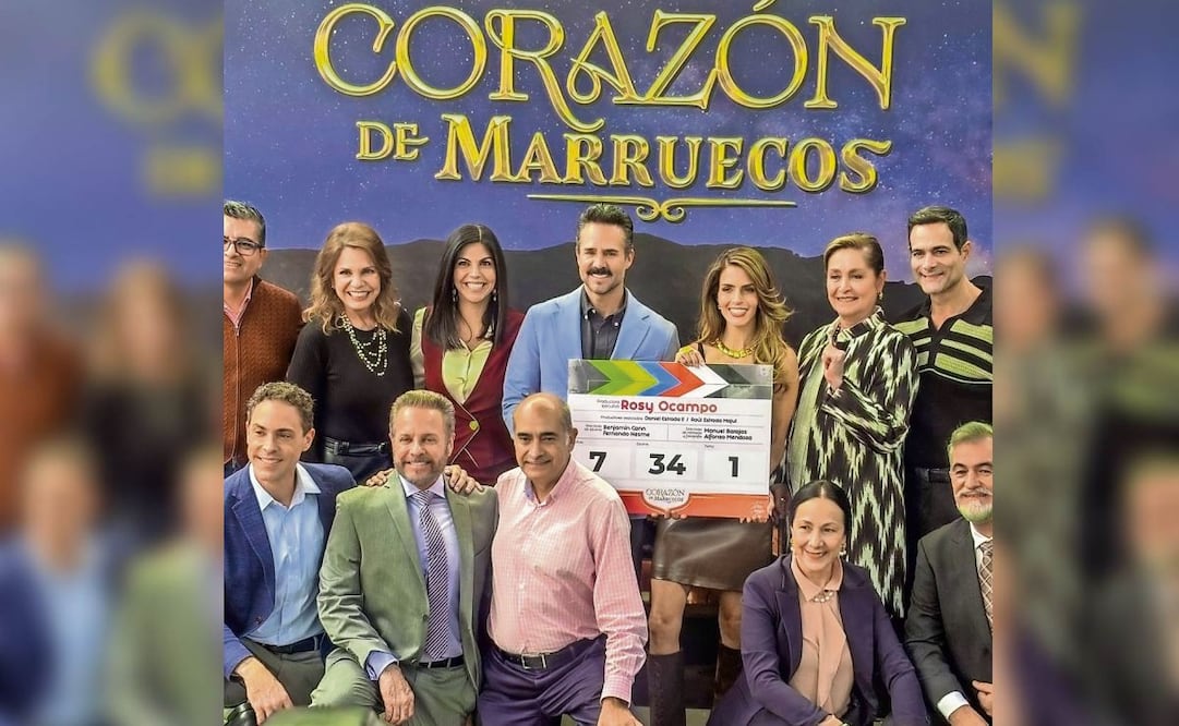 Rosy Ocampo (productora), Daniela y el elenco de la telenovela arrancaron ayer las grabaciones. Foto: MARLEM SUÁREZ/EL UNIVERSAL