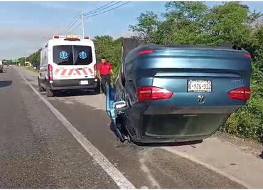 Trágica jornada para turistas en Yucatán; canadienses sufren volcadura y hombre originario de Cancún muere en hotel