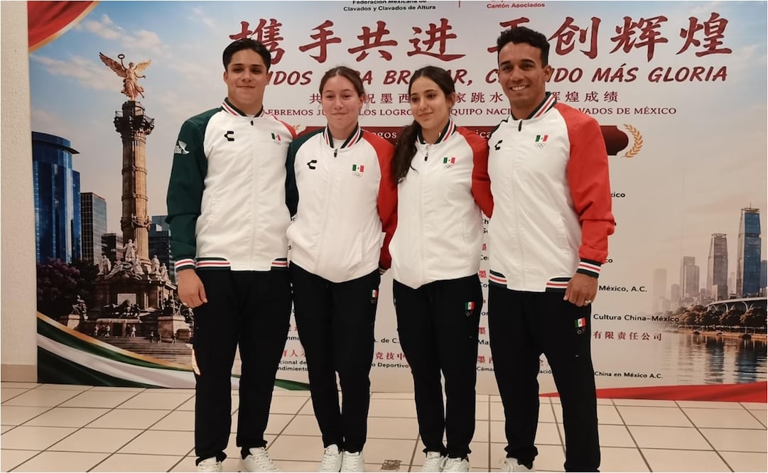 FOTO: LEOBARDO VÁZQUEZ / EL UNIVERSAL - Empresas chinas respaldarán a los clavadistas mexicanos rumbo a Los Ángeles 2028