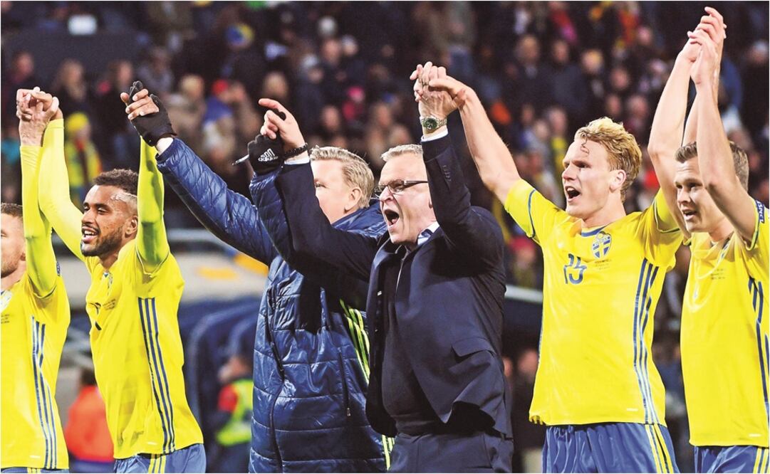 EFE. Janne Anderson, DT de Suecia