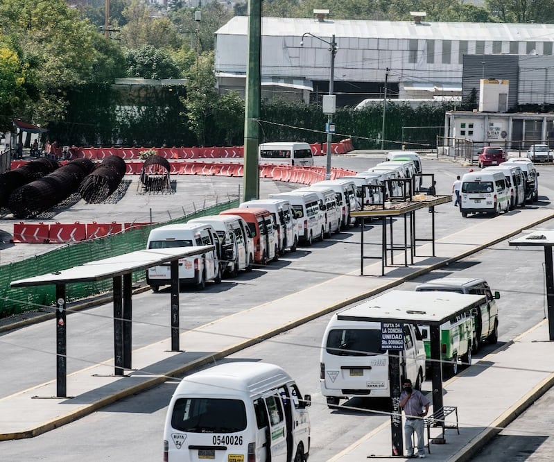 Entre las obras contempladas en Observatorio está un reordenamiento del paradero de microbuses. ARCHIVO EL UNIVERSAL